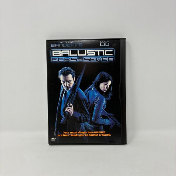 Ballistic Ecks vs Sever DVD 2002 Antonio Banderas Lucy Liu Action Snap Case - Picture 1 of 7